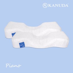 [SSG특가] [가누다] 블루라벨 피아노 2개세트 메모리폼 경추 기능성 베개