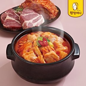 원할머니 부드러운 고기 듬뿍 김치찌개 500g x 6팩