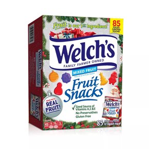 Welch`s웰치스 믹스 프루트 크리스마스 과일 스낵 (85개입)