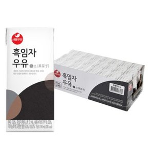 서울우유 흑임자 우유 190mlx24개