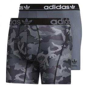 3687898 Adidas Trefoil Athletic Comfort Fit Boxer Brief Underwear 2-Pack 58374807