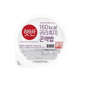 CJ제일제당 햇반 귀리흑미곤약밥 150g x6개