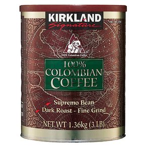 커클랜드 시그니처 콜롬비아 커피 다크 로스트 1.36kg