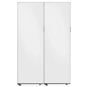 비스포크 냉장고 냉동고 세트 좌힌지 RR40C7885AP + RZ34C7855AP(메탈)