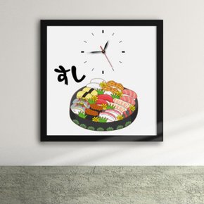 cv625-모듬초밥액자벽시계