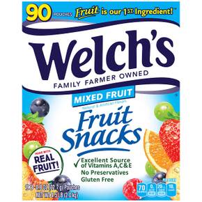Welch`s웰치스  과일  스낵  22g  90개