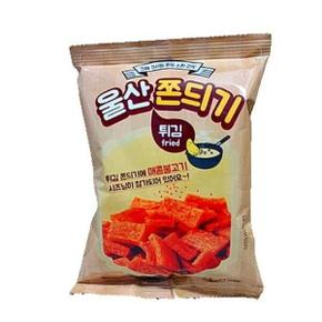 싱싱 울산 쫀듸기 튀김매콤불고기맛 80g 16봉 한박스