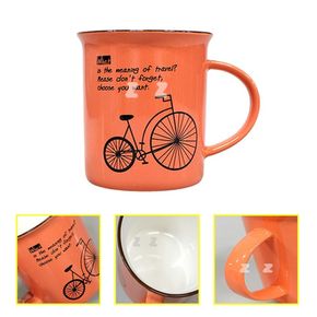 자전거그림 도자기머그컵 1p 커피잔 물컵 쥬스컵