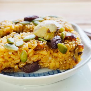 100% 국산쌀로 만든 개별포장 영양 약밥 약식 - 현미약밥 1kg