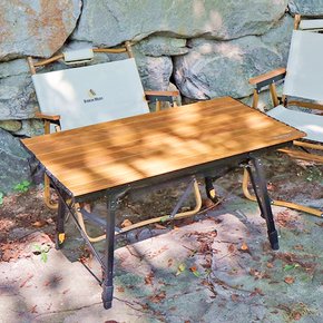 캠핑 롤 테이블 롤링유 높이조절 접이식 경량 식탁