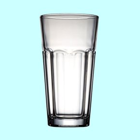 유리 컵 퓨어 쥬스컵 1개 심플하고 깨끗한 유리컵