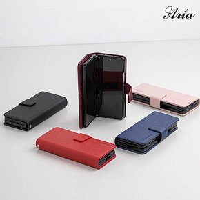 갤럭시 Z폴드 4 5 폴더블 폴드 휴대폰 케이스 아리아 카드수납 다이어리 사피아노 6가지색상