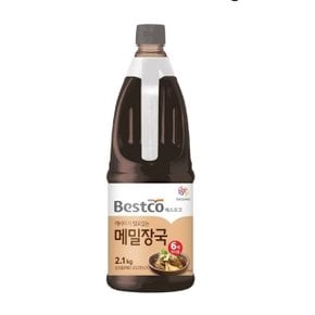 쿨샵 베스트코 6배희석 메밀장국 모밀육수 2.1kg (W9B0DCB)