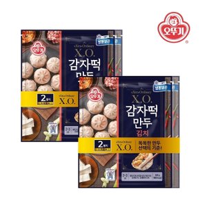 X.O.감자떡만두 김치 (320gx2) x 2개
