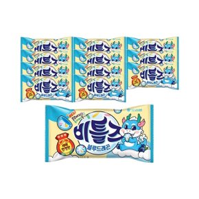 오리온 비틀즈 블루드래곤 57g x 12개 / 사탕 젤리 간식