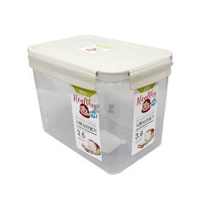 플라스틱용기 냉장고용기 코멕스 토스트하기 편리한 식빵보관용기3.6L