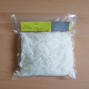 무 햇무 국내산무  무채용 250g 손질무 당일생산(냉동X) 간편야채