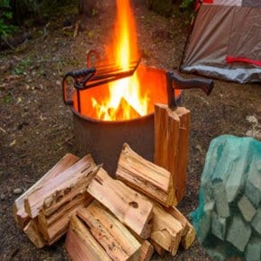 국산 참나무 장작 땔감 숯 불쏘시개 마른 굵은 캠핑 오래타는 장작 10kg