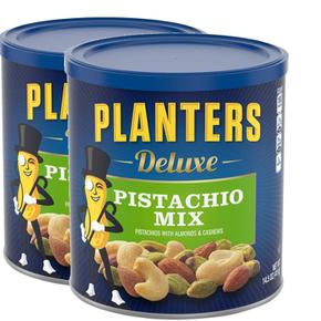 [해외직구] Planters 플랜터스 디럭스 피스타치오 너트 믹스 411g 2팩