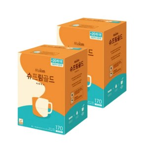 맥심 슈프림골드 커피믹스 13.5g 170개입 [2개]