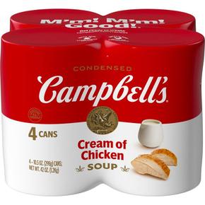 [해외직구] Campbells 캠벨스 농축 치킨 크림 스프 298g 4개