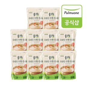 [OFF][풀무원] 국산콩 진한 콩국물 (350gX10봉) 총 10인분