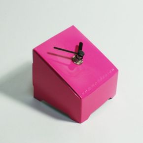(C)timepack (탁상시계-무소음) - pink