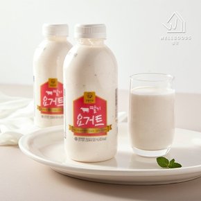 [웰굿] 강훈목장 수제 딸기요거트 500ml x 3
