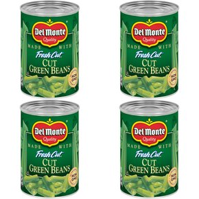 델몬트 컷 그린빈 DEL MONTE Cut Green Beans 411g 4개