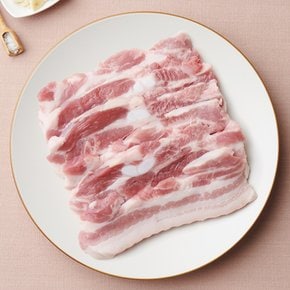 [냉동] 국내산 돼지 삼겹살 구이용 500g