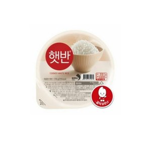 햇반 즉석밥 백미 210g 18입