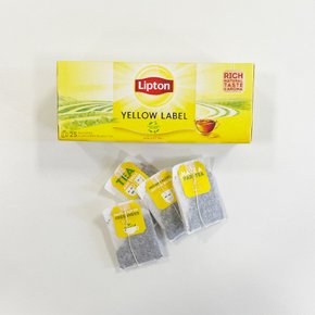립톤 Lipton 옐로우라벨 홍차 25티백 50g