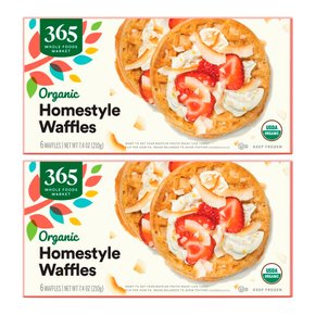 미국 365 by Whole Foods Market 홈스타일 와플 믹스 210g 2팩