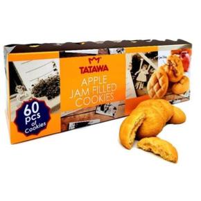타타와 사과잼 쿠키 600g (10g X 60개입) 대용량 낱개포장 과자