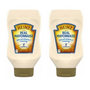[해외직구]Heinz Real Mayonnaise Deliciously Creamy 하인즈 리얼 마요네즈 딜리셔스리 크리미 19oz(562ml) 2팩
