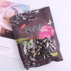 사탕 캔디 흑사탕 300g X ( 2매입 )