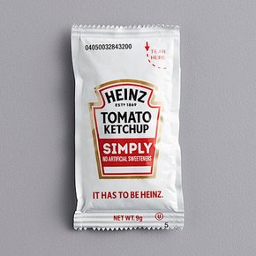 하인즈 Simply Heinz 케첩 9g 패킷 1000개