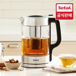 [공식] 테팔 유리 전기 커피포트 차탕기 티포트 노베오 BJ773D