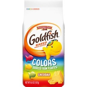 Goldfish골드피쉬  색상  체다  크래커  스낵  크래커  187.1g  가방