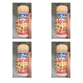 [해외직구]고야 아도보 고수 앤 아나토 시즈닝 226g 4팩 Goya Adobo Coriander n Annatto Seasoning 8oz