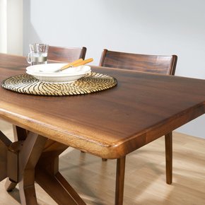 레스토X 원목 다이닝 테이블 식탁테이블 4인 6인 1400 1800 단품