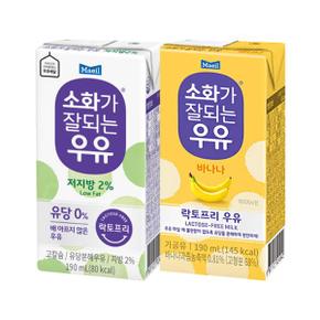 소화가잘되는 저지방우유 +소잘 바나나우유 190ml 48팩_P308933252
