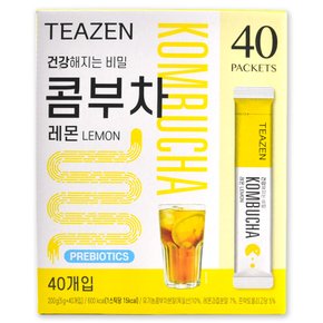 코스트코 티젠 콤부차 레몬 200g (5g x 40개입) 발효 음료