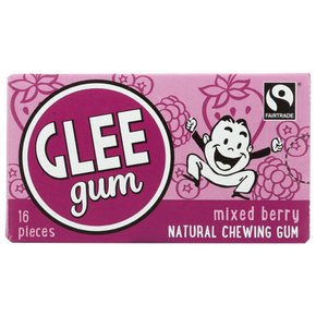 glee gumGlee  Chewing  검  트리플  베리,  16조각