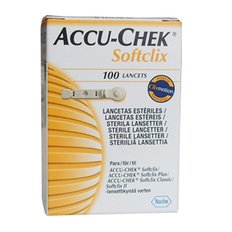 로슈 아큐첵 소프트클릭스 채혈침 100개