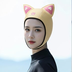 캐릭터 스쿠버 다이빙 후드 스노쿨링 프리 다이빙 모자