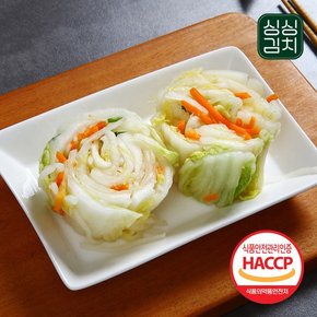 [한입에반한] 우리 재료 싱싱 백김치 3kg
