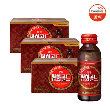 광동 쌍화골드 100ml 10입 x 3박스 -