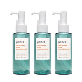 포인트앤 딥 클린 포어 클렌징 오일 100ml X 3개_P430497347