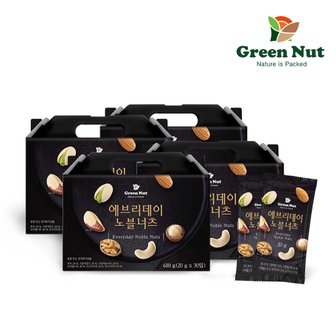  [그린너트] 에브리데이 노블너츠 하루견과 20g x 30입 4세트